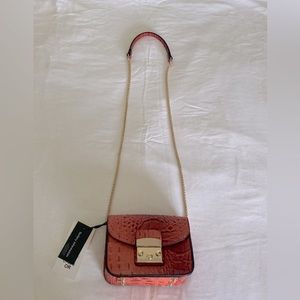 Burnt orange small pocketbook/purse